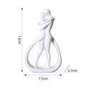 Embrace Resin Couple Sculpture — additional view