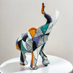 Luxury Abstract Elephant Figurine — product in use