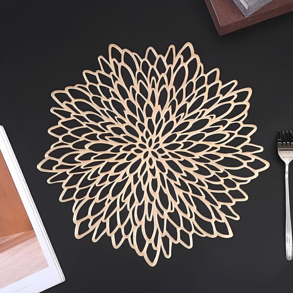 Chrysanthemum Charm Placemat — product close-up