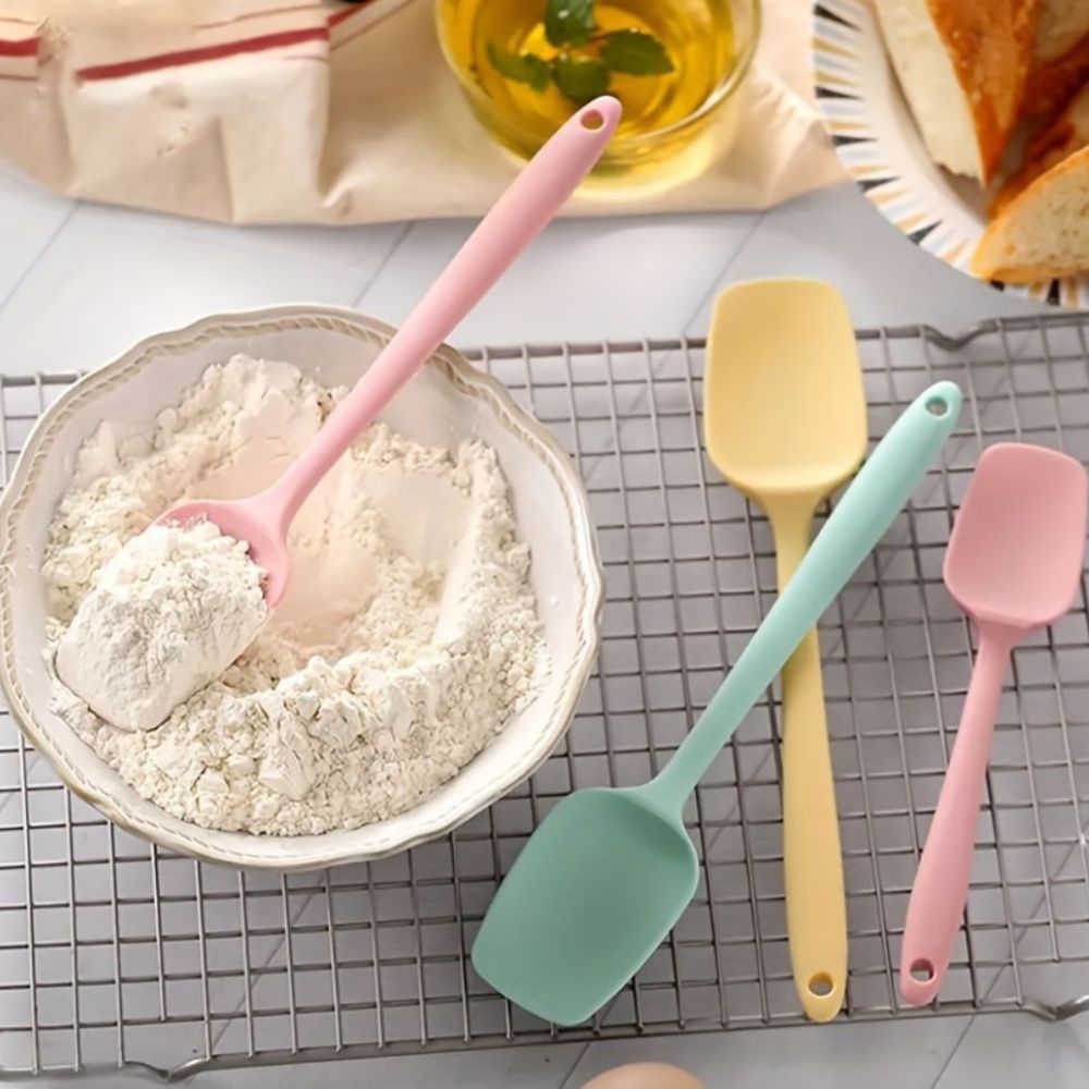 Flexible Silicone Spatula Set — product feature detail