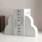 Persephone Cloud-Shaped Ceramic Bookends — product detail view