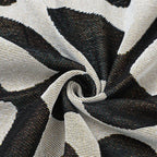 Retro Vine Cotton Woven Throw Blanket — lifestyle shot