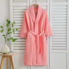 Luxury Waffle Weave Cotton Bathrobe — main product photo