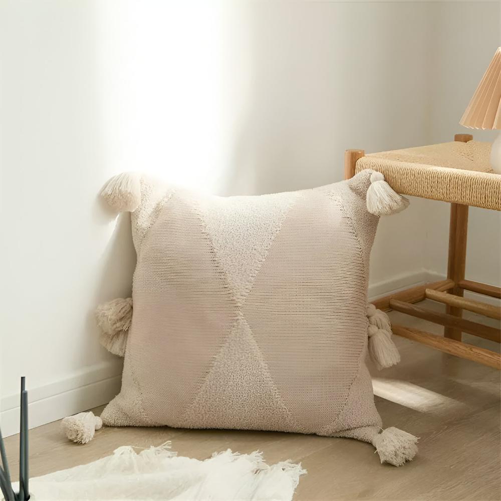 Tassel Touch Cushions — product feature detail