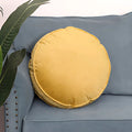 Lavish Velvet Round Cushion — product feature detail
