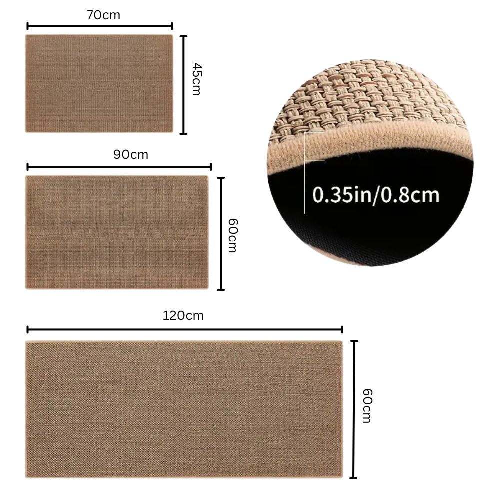 Braided Comfort Non-Slip Bath Mat — lifestyle shot