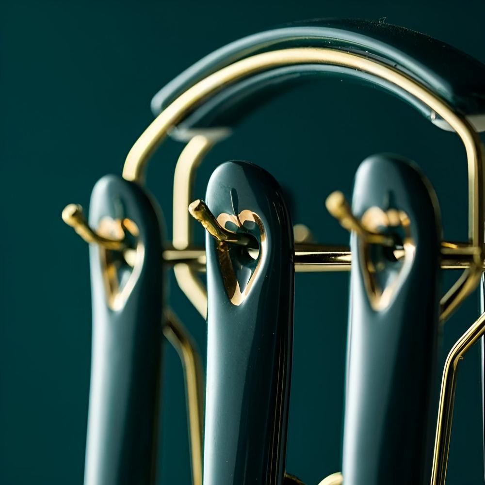 Golden Stainless Steel Utensil Set — product detail view