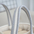 Lace Trim Baby Caddy Organiser — product in use