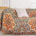 Sienna Sun Cotton Blanket — product close-up