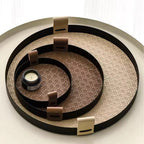 Nordic-Inspired Rattan Weave Tray — main product photo