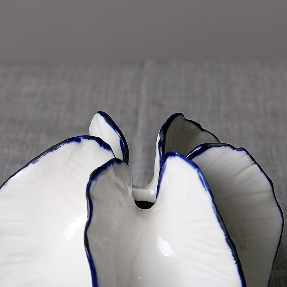 Star Fruit Inspired Ceramic Vase — product close-up