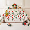 Jolly Gnome Christmas Sofa Cover — alternate angle view