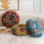 Boho Round Seat Cushion — product detail view