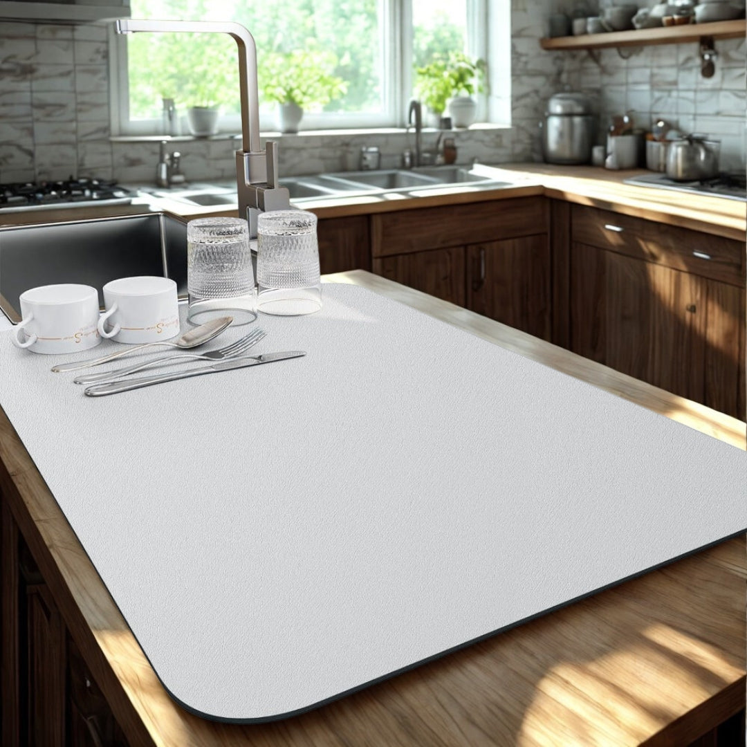 Quick Dry Kitchen Dish Mat — additional view