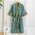 Rosebud Elegance Comfort Bathrobe — lifestyle shot
