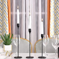 Tall & Chic Trio Candle Holder Set — material texture close-up