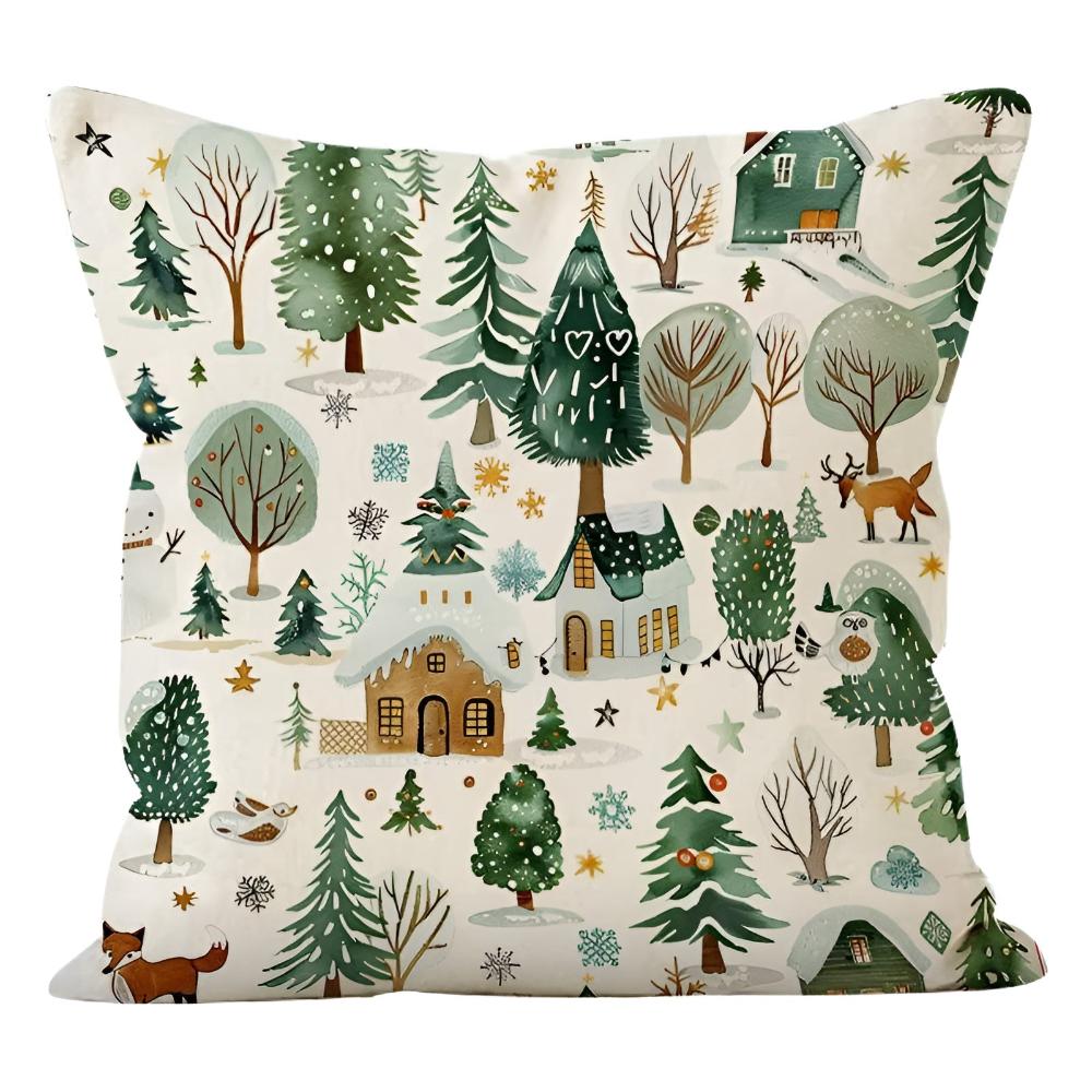 Winter Christmas Cushion Cover — additional view