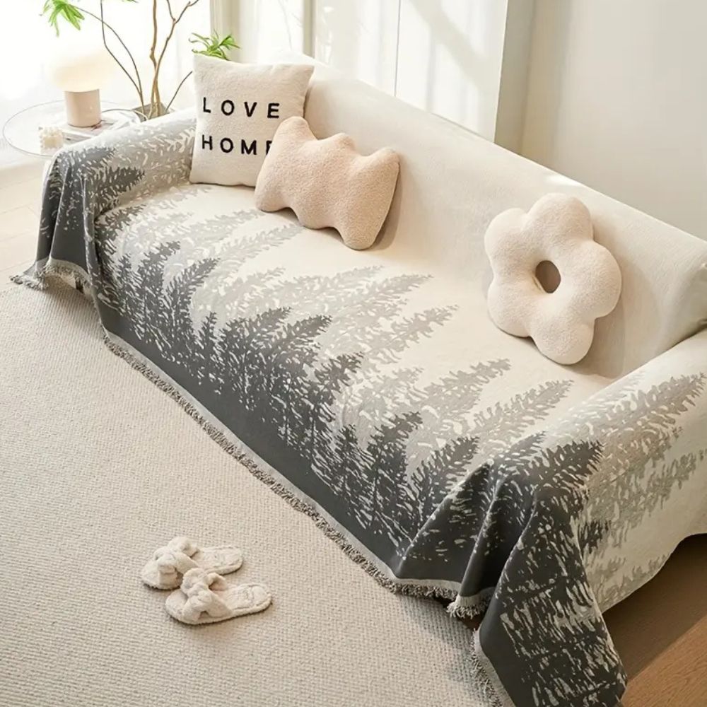 Forest Glitz Sofa Cover — product close-up