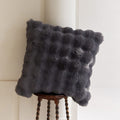 Rabbit Faux Fur Cushion — additional view