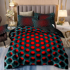 Cosmic Vortex | 3pcs Quilt Cover Set — main product photo