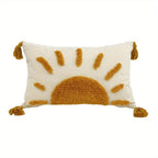 Sunrise Bliss Boho Cushion Cover — alternate angle view