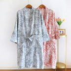 Floral Breeze Kimono Robe — product close-up