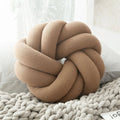 Puffy Pretzel Cushion — product close-up