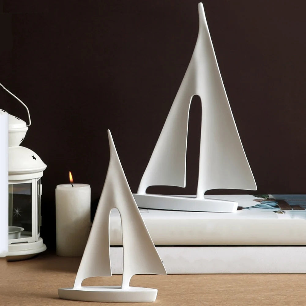 Minimalist Sailboat Inspired Table Decor — main product photo