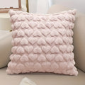 Plush Heart Cushion Cover — product feature detail