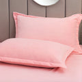 Fleece Comfort Pillow Covers — lifestyle shot