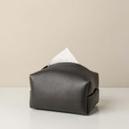 Tisovo Stylish Leather Tissue Case — alternate angle view