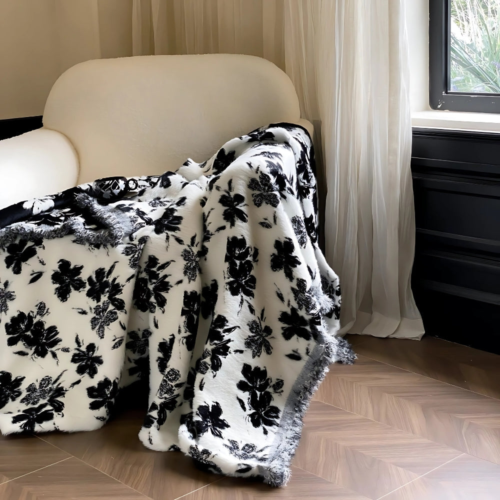 Oriental-Inspired Mink Blanket — main product photo