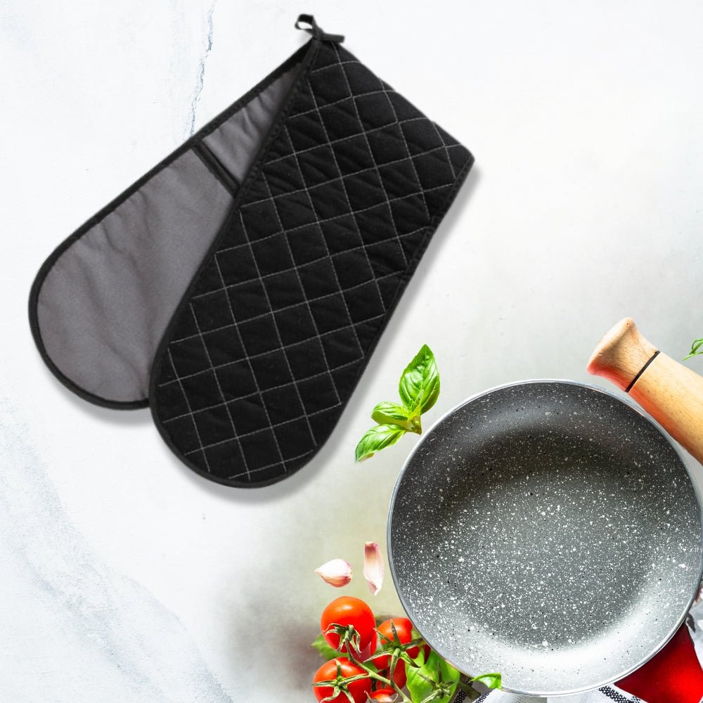Extra Long Non-Slip Kitchen Mitt — product detail view