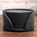 Premium Felt Coaster Set — main product photo