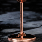 Lustrous Stainless Steel Wine Glass — additional view