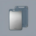 Stylish Double-Sided Stainless Steel Chopping Board — alternate angle view