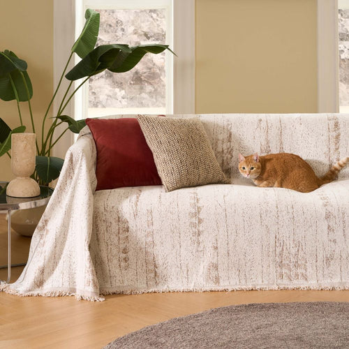 Almond Crest Sofa Cover — main product photo