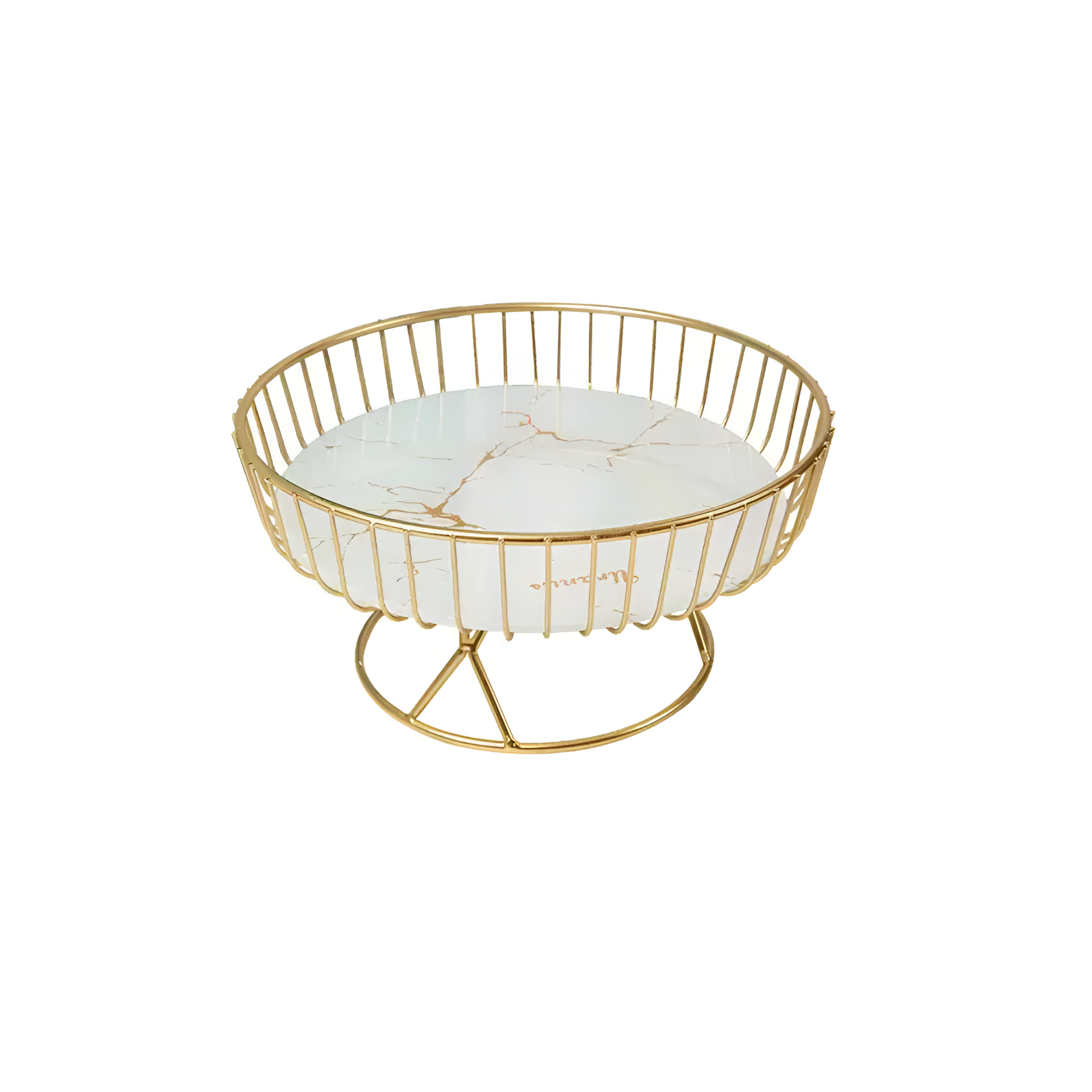 Luxury Ceramic Marble Serving Tray — product in use