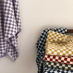 Retro Checkmate Cotton Towel — main product photo