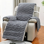 Diamond Pattern Recliner Slipcover — additional view