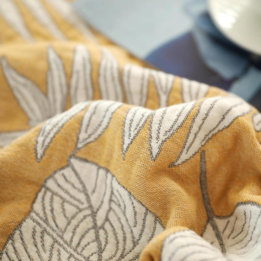 Leafy Whisper Summer Blanket — product close-up