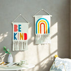 Colourful Fringe Tapestry Decor — product close-up