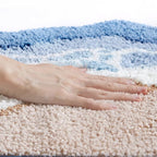 Seaside Ocean Waves Non-Slip Bathroom Mat — lifestyle shot
