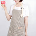 Kawaii Stripes Apron — size and scale reference