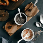 Ceramic Spice Jars Set — product detail view