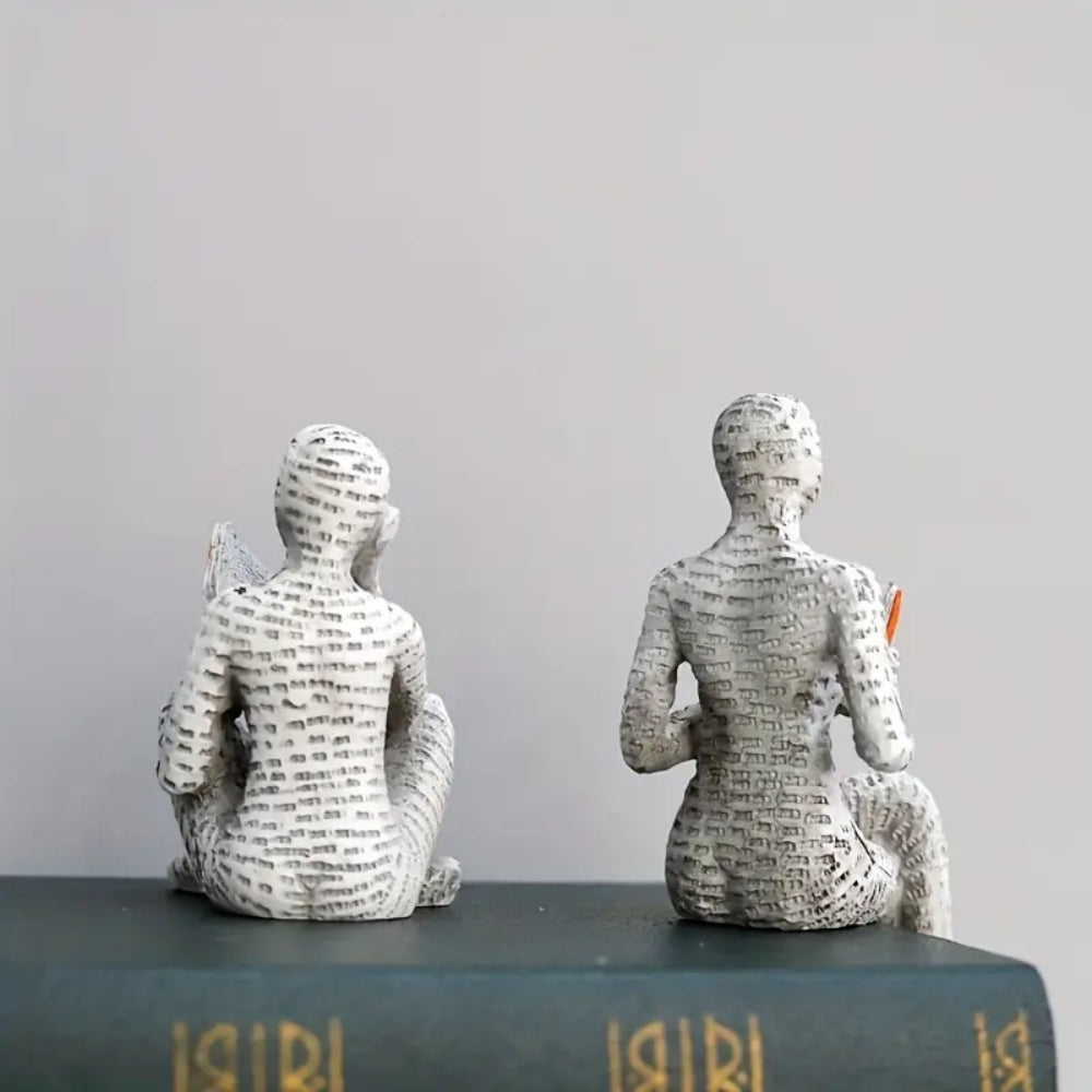 Woman Reading Shelf Decoration — product detail view