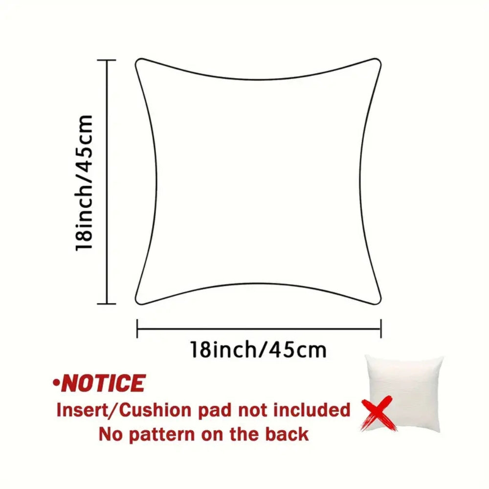 Golden Velvet Christmas Cushion Covers — product close-up