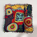 Boho Style Square Floor Cushion — alternate angle view