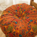 Moroccan-Inspired Plush Meditation Cushion — alternate angle view