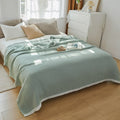 Deluxe Muslin Cotton Multi-Layer Blanket — lifestyle shot